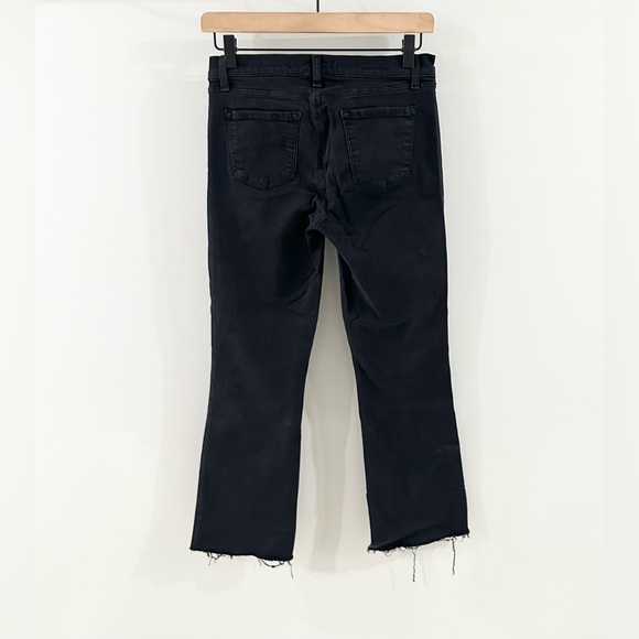 J Brand Selena Mid Rise Cropped Jeans Black Size 27 - Picture 9 of 9